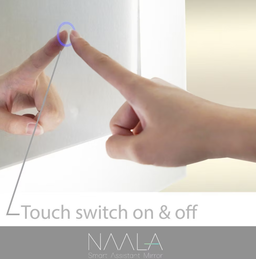 Espejo Allegro LED touch 50x70 cm