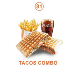 Poulet tacos combo