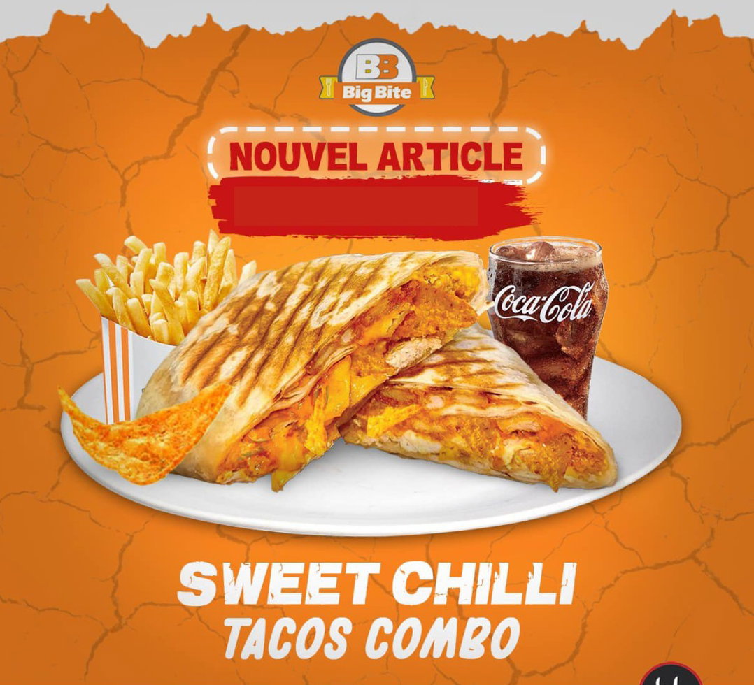 Sweet CHILLI tacos combo_0