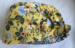 Rifle Paper Rosa / Yellow Reversible Scrub Cap