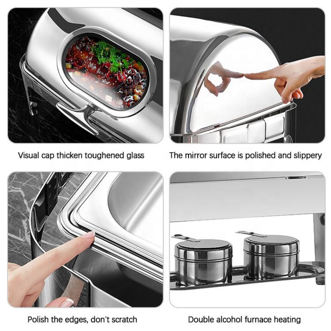 LARGE BUFFET CHAFING CATERING HOTEL_3