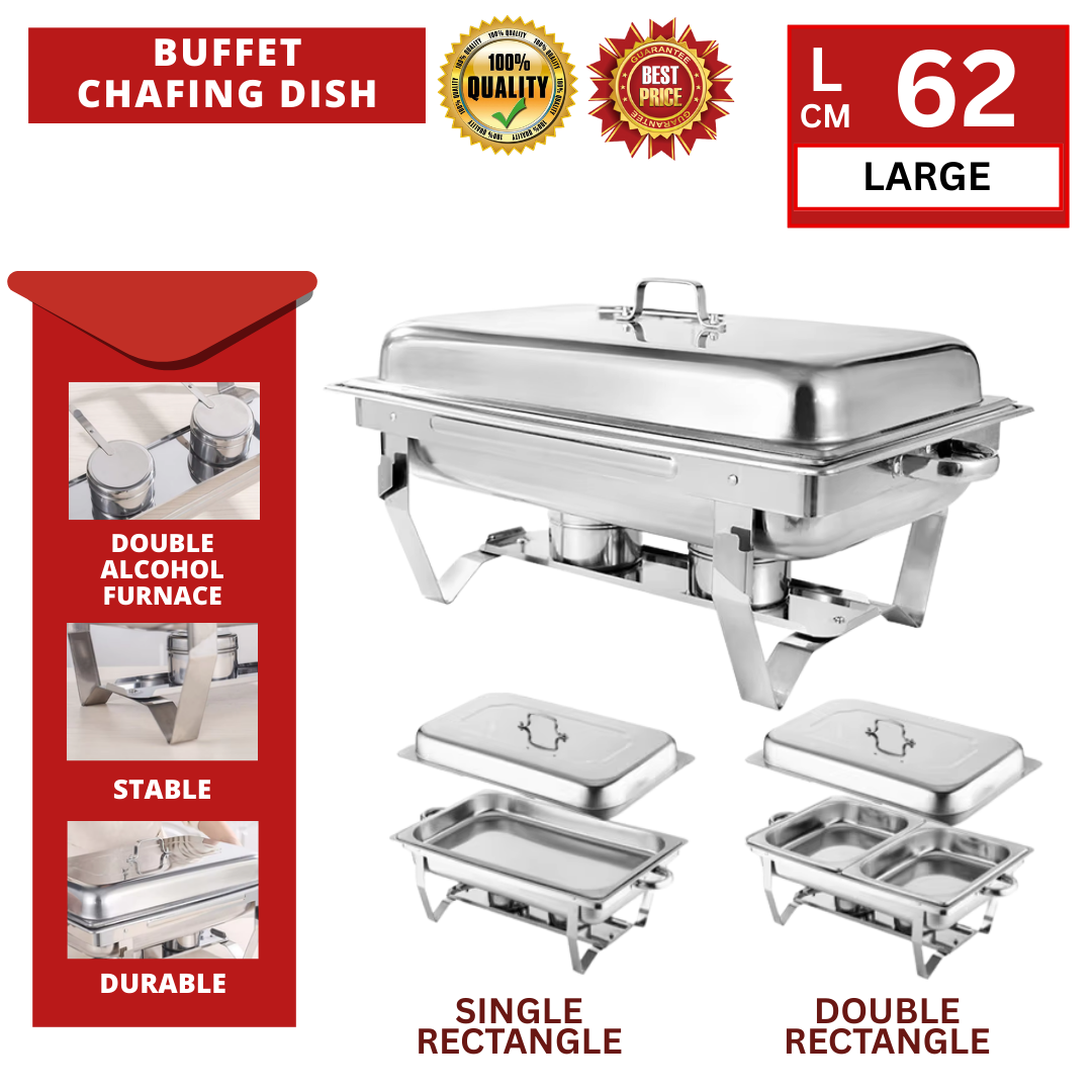 55CM BUFFET CHAFING DISH RECTANGLE_0