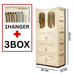 80CM MUJI SUPER LARGE STORAGE CABINET