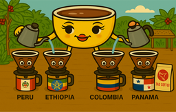 Seasonal Selection of Filter Coffee : by Tad Coffee Company