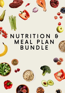 Nutrition and Meal Plan Bundle