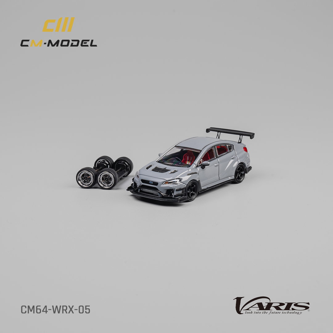 CM MODEL 1/64 Subaru WRX Varis Widebody 2.0 - GRAY_2
