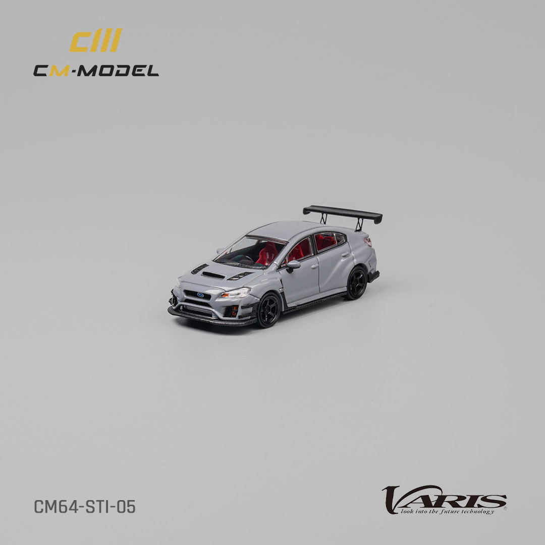 CM MODEL 1/64 Subaru STI Varis Widebody 1.0 - GRAY_3