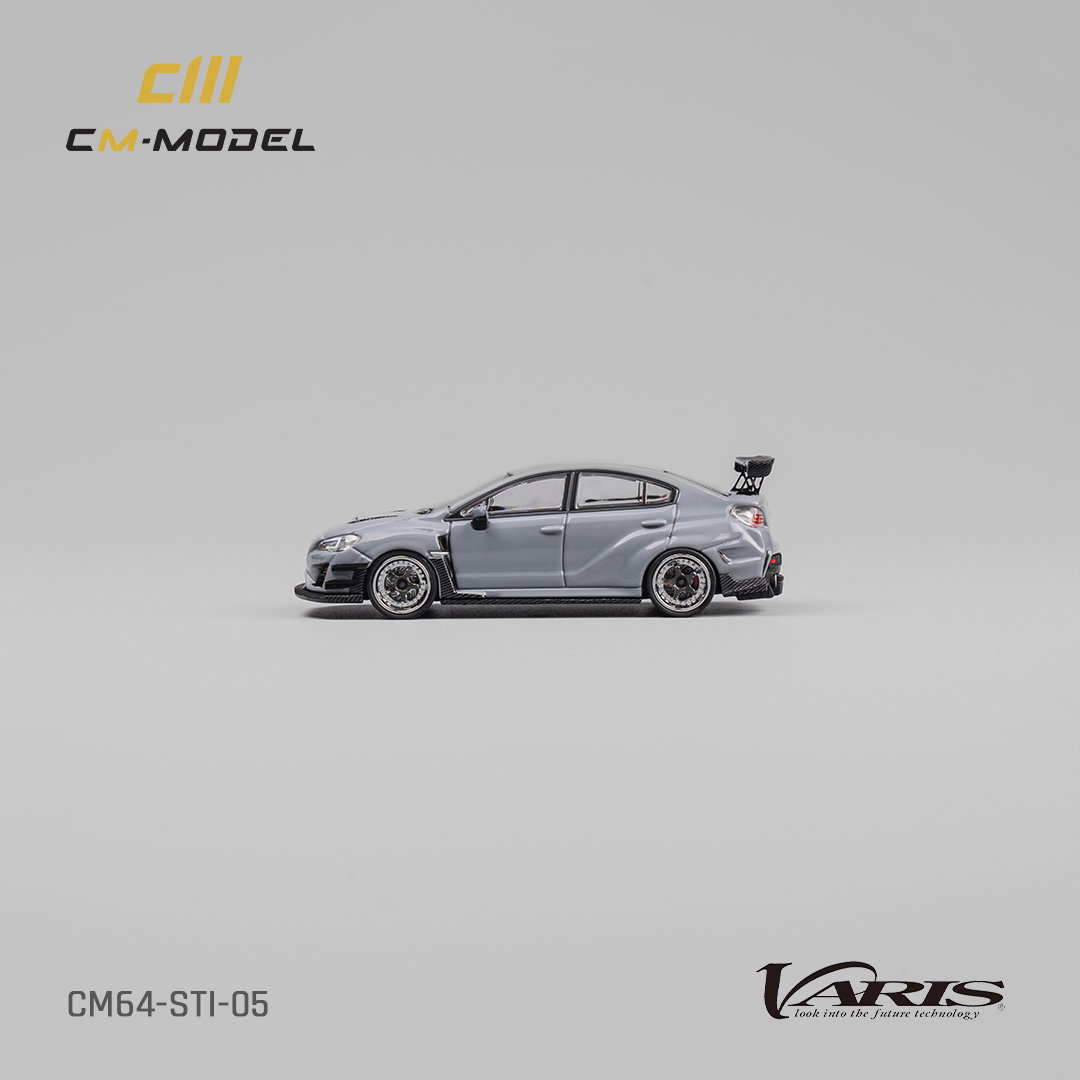 CM MODEL 1/64 Subaru STI Varis Widebody 1.0 - GRAY_8