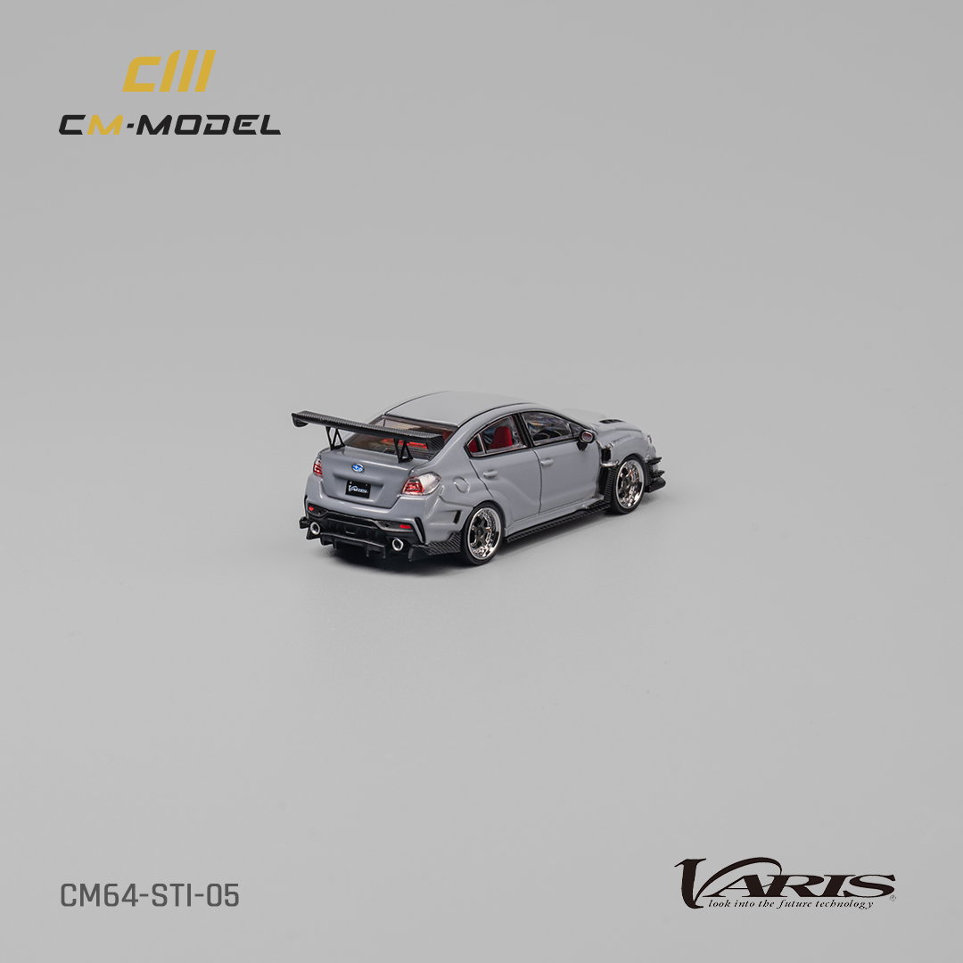 CM MODEL 1/64 Subaru STI Varis Widebody 1.0 - GRAY_6
