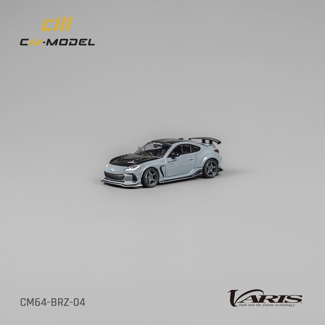 CM MODEL 1/64 Subaru BRZ Varis BRZ ARISING-1 GRAY_5