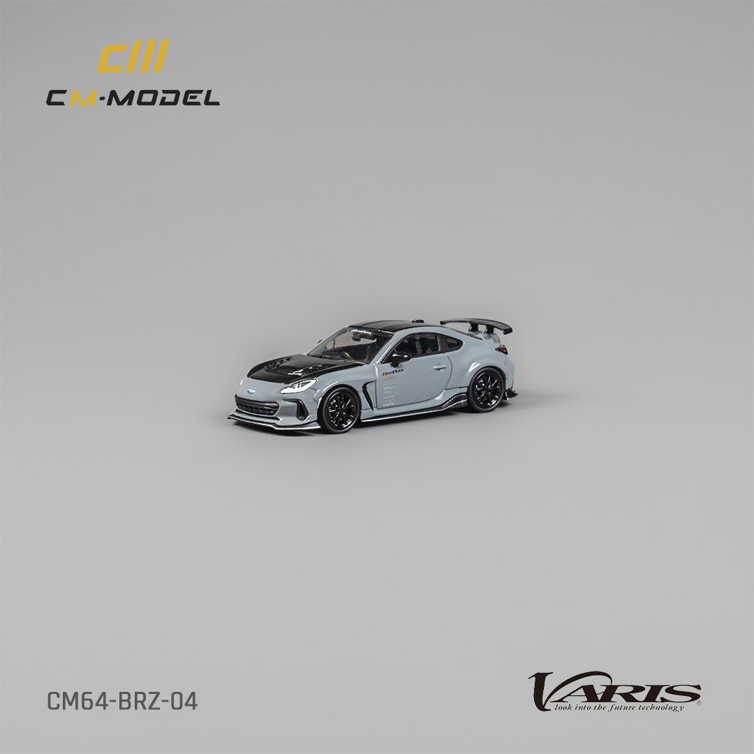 CM MODEL 1/64 Subaru BRZ Varis BRZ ARISING-1 GRAY_3