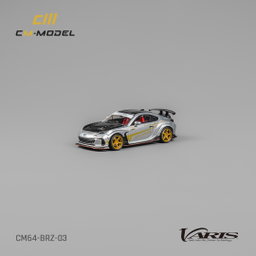 CM MODEL 1/64 SUBARU BRZ Varis ARISING-1 SILVER