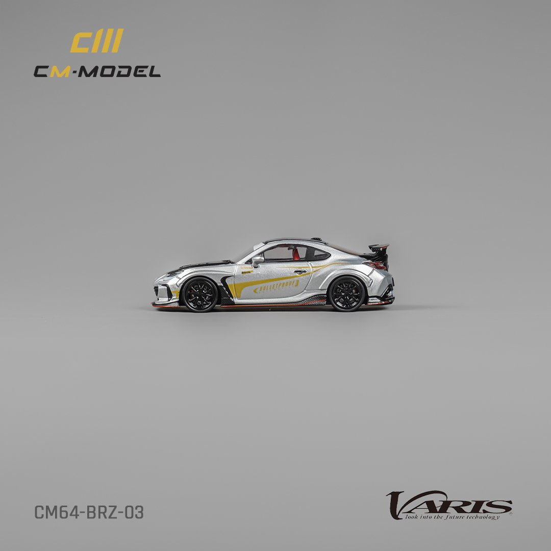 CM MODEL 1/64 SUBARU BRZ Varis ARISING-1 SILVER_7