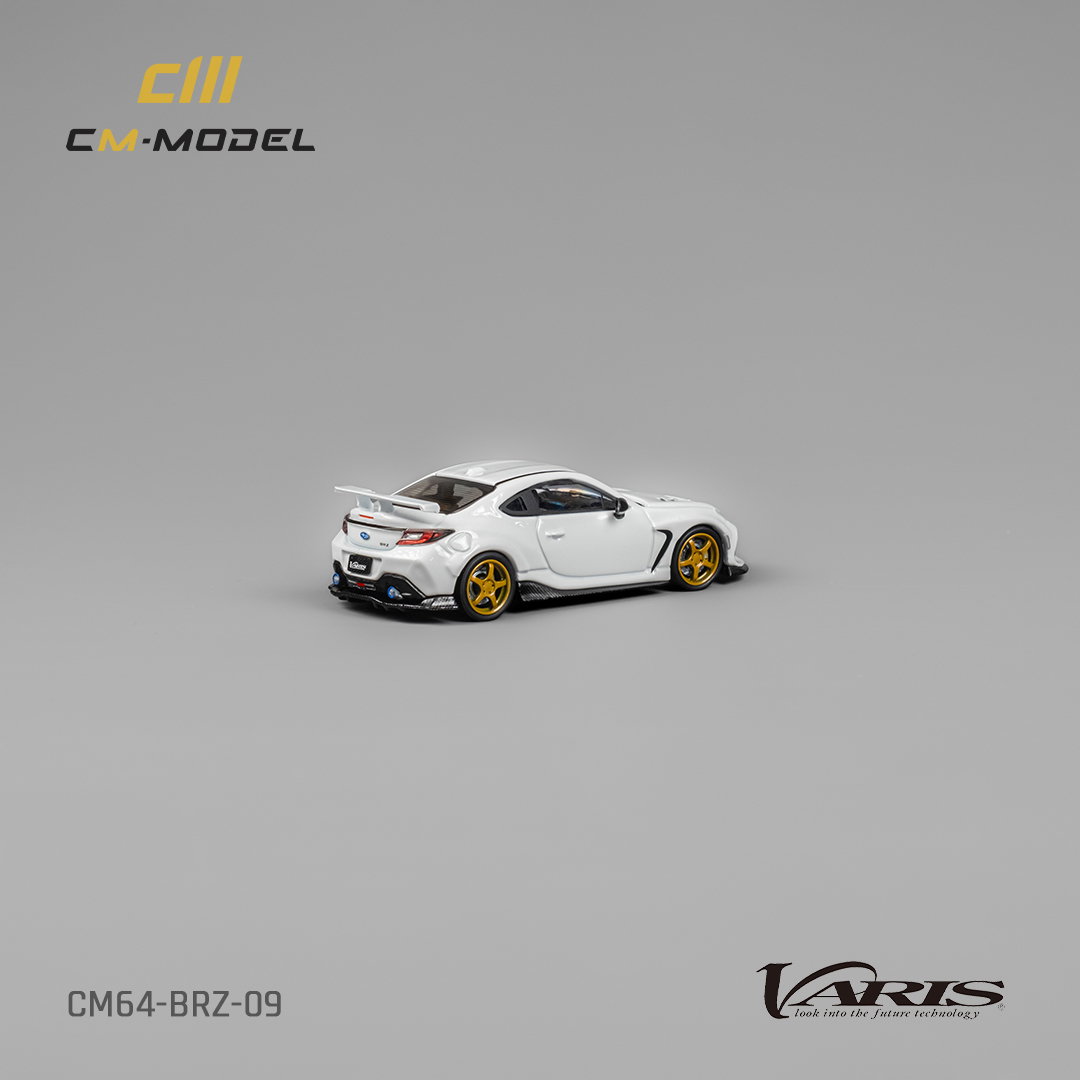 CM MODEL 1/64 Subaru BRZ Varis Widebody - WHITE_7