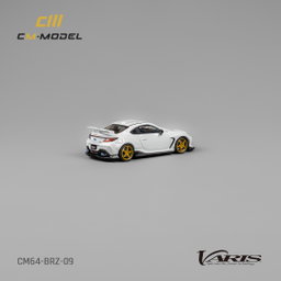 CM MODEL 1/64 Subaru BRZ Varis Widebody - WHITE