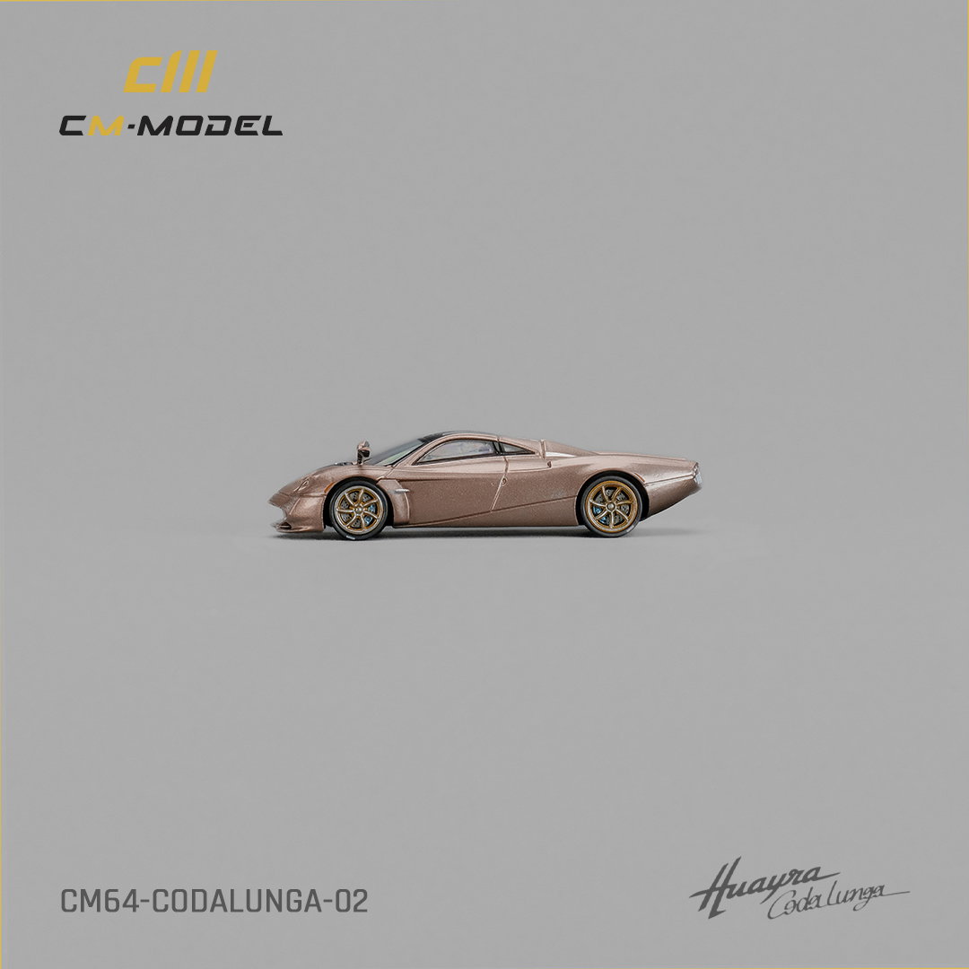 CM MODEL 1/64 PAGANI HUAYRA CODALUNGA - GOLD_7