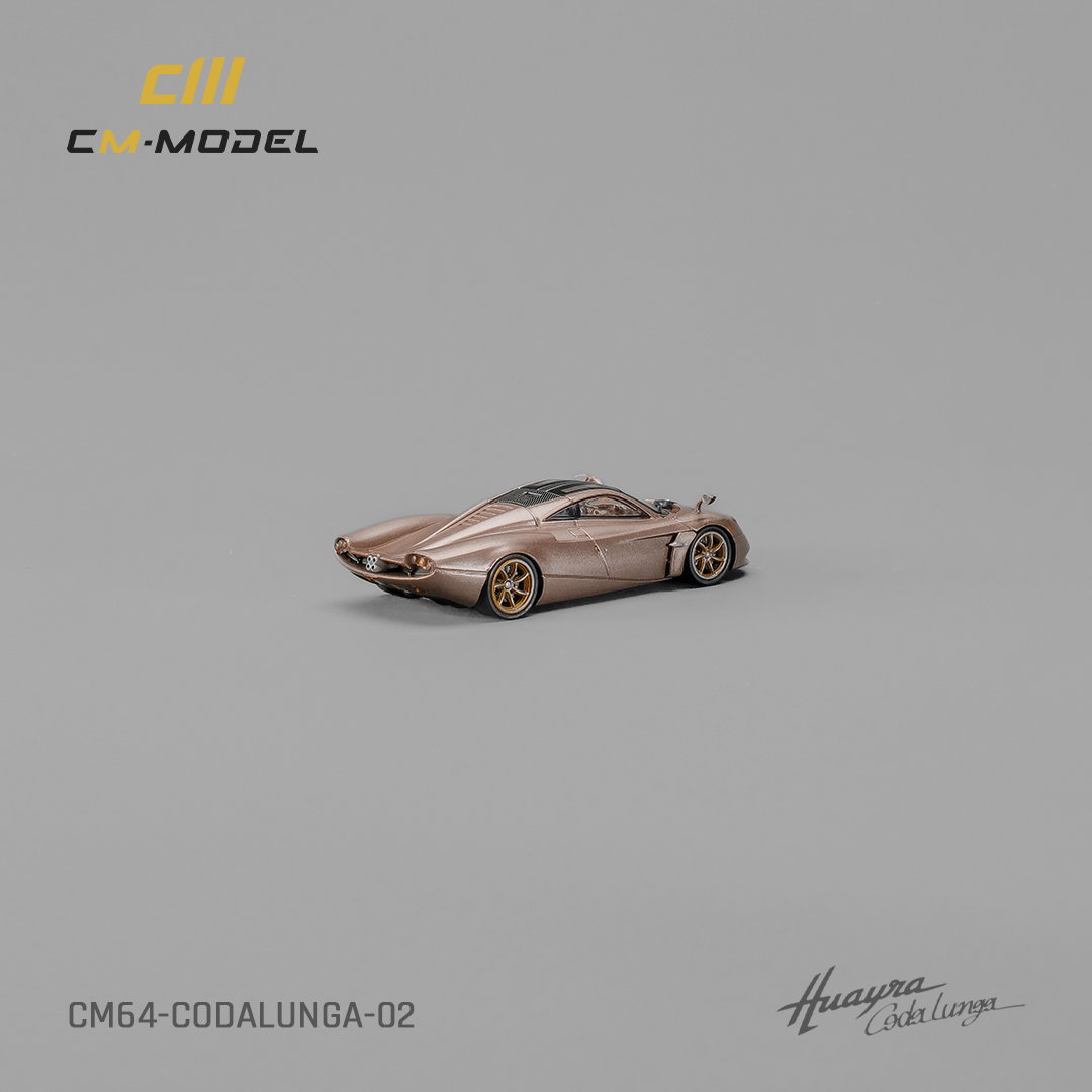 CM MODEL 1/64 PAGANI HUAYRA CODALUNGA - GOLD_6