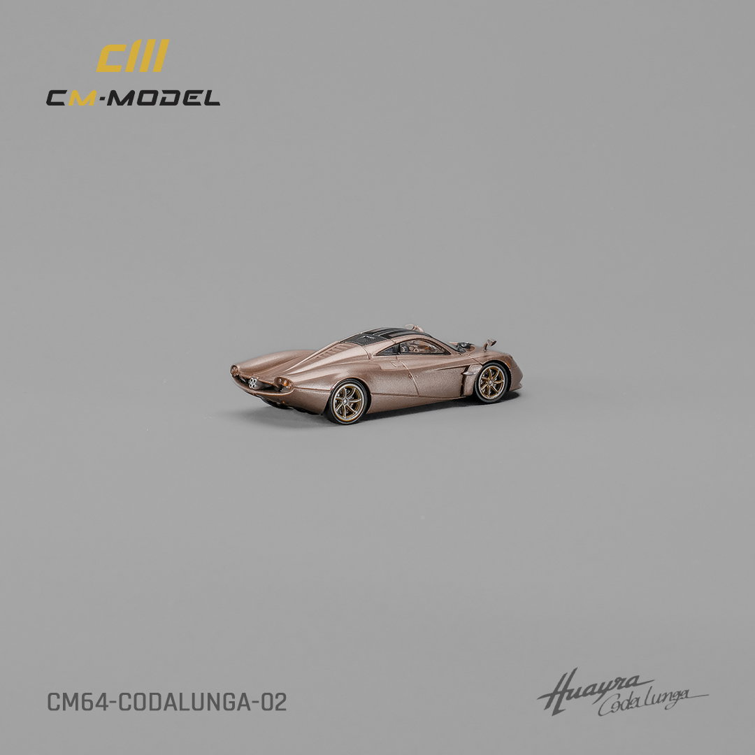CM MODEL 1/64 PAGANI HUAYRA CODALUNGA - GOLD_4