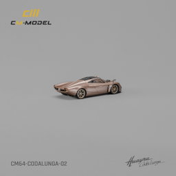 CM MODEL 1/64 PAGANI HUAYRA CODALUNGA - GOLD