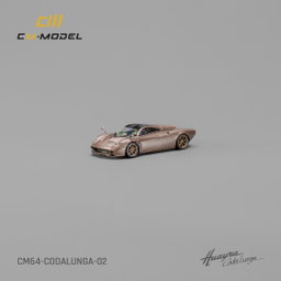 CM MODEL 1/64 PAGANI HUAYRA CODALUNGA - GOLD