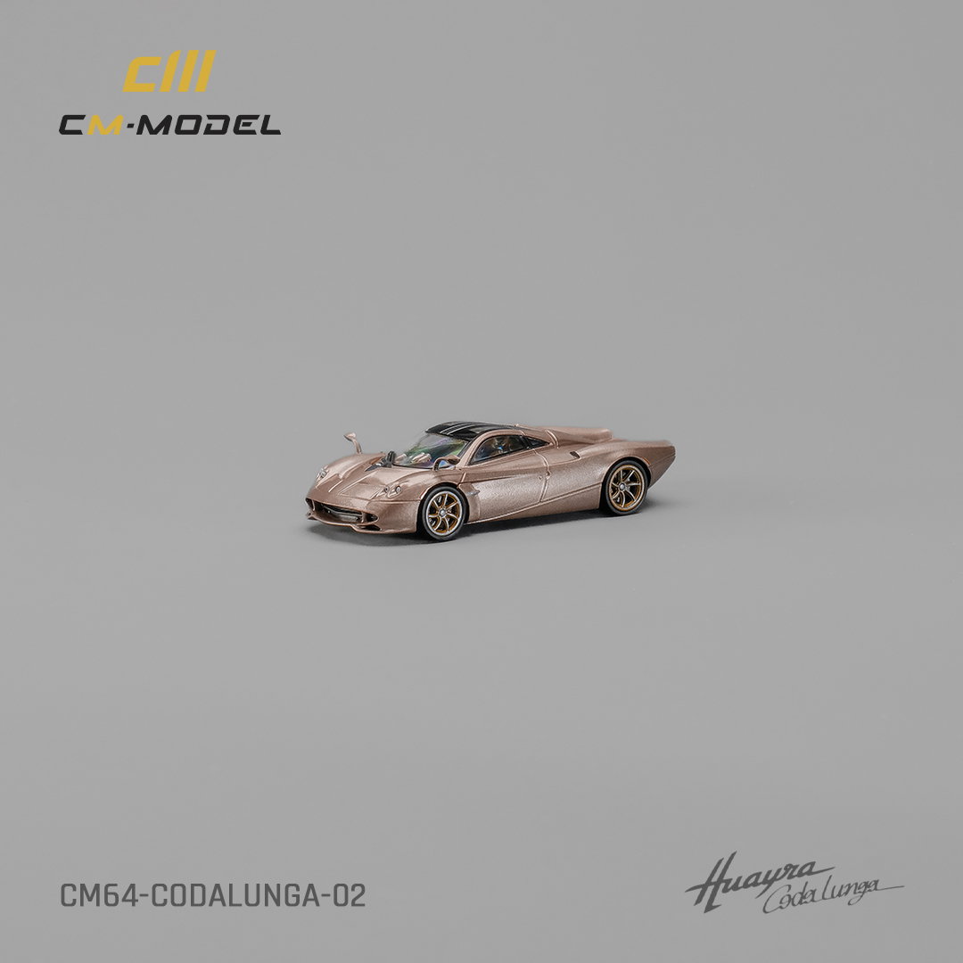 CM MODEL 1/64 PAGANI HUAYRA CODALUNGA - GOLD_3