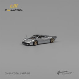 CM MODEL 1/64 PAGANI CODALUNGA - METALLIC SILVER