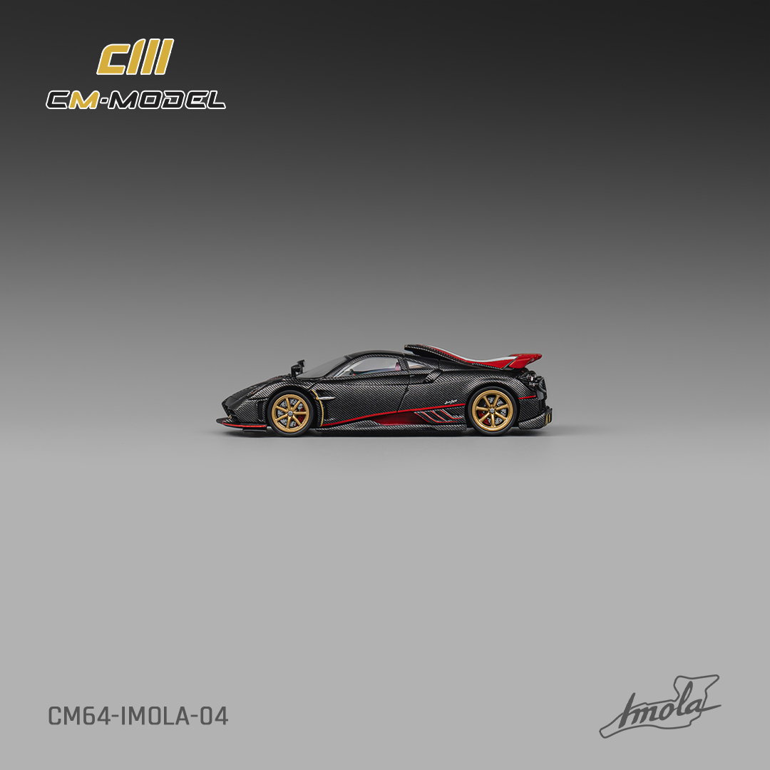 CM MODEL 1/64 PAGANI IMOLA - FULL DRY CARBON (RED WING)_5
