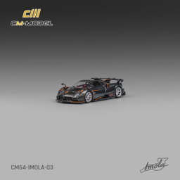 CM MODEL 1/64 PAGANI IMOLA - METALLIC GRAY