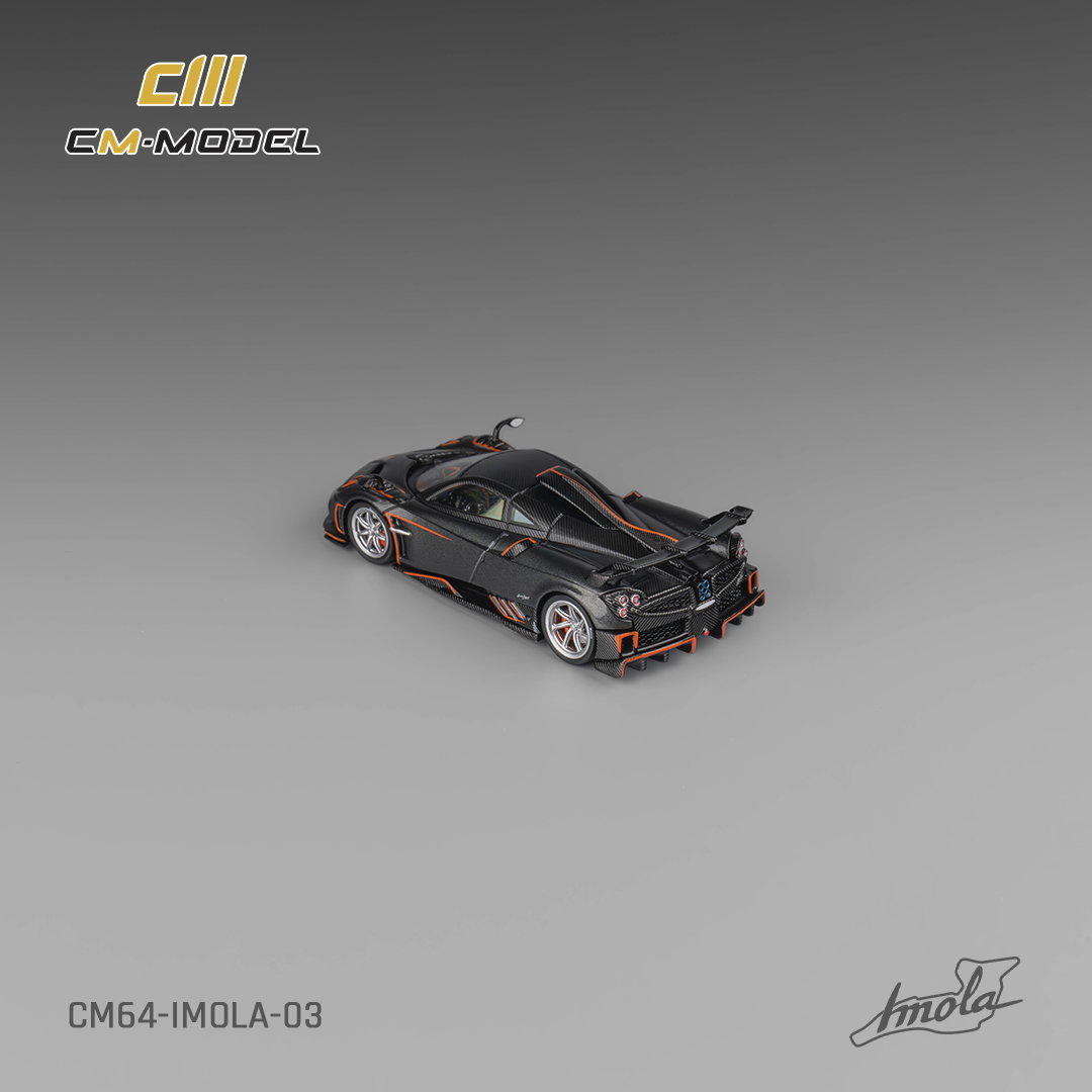 CM MODEL 1/64 PAGANI IMOLA - METALLIC GRAY_7