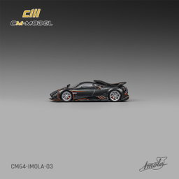 CM MODEL 1/64 PAGANI IMOLA - METALLIC GRAY