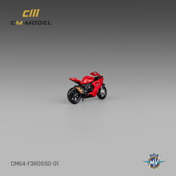 CM MODEL 1/64 MV AGUSTA F3ROSSO RED WITH SHOWGIRL