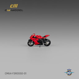 CM MODEL 1/64 MV AGUSTA F3ROSSO RED WITH SHOWGIRL