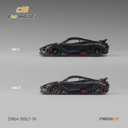 CM MODEL 1/64 MCLAREN 765LT - MATTE BLACK