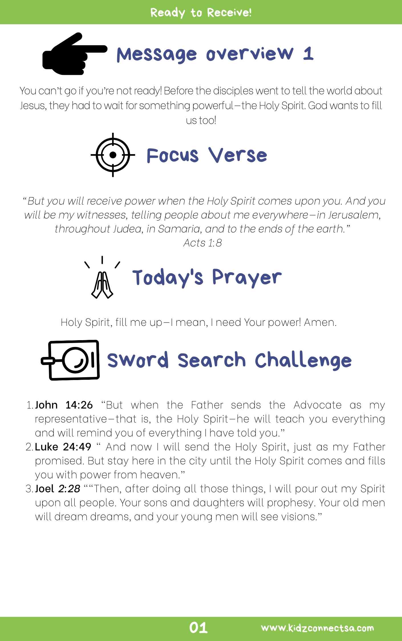 On Your Marks, Get Set, Go! – 4 Weeks of Primary School Lessons for Children's Church_2