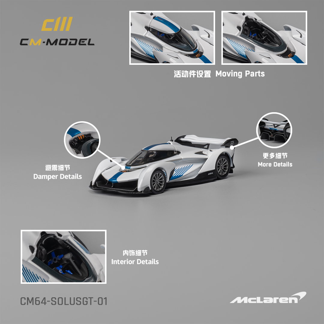 CM MODEL 1/64 MCLAREN SOLUS GT_0