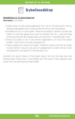 Op Jou Merke, Gereed, Gaan! – Kinderbediening Kurrikulum 