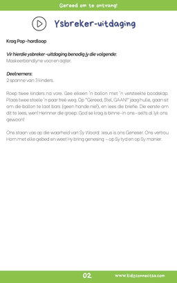 Op Jou Merke, Gereed, Gaan! – Kinderbediening Kurrikulum 