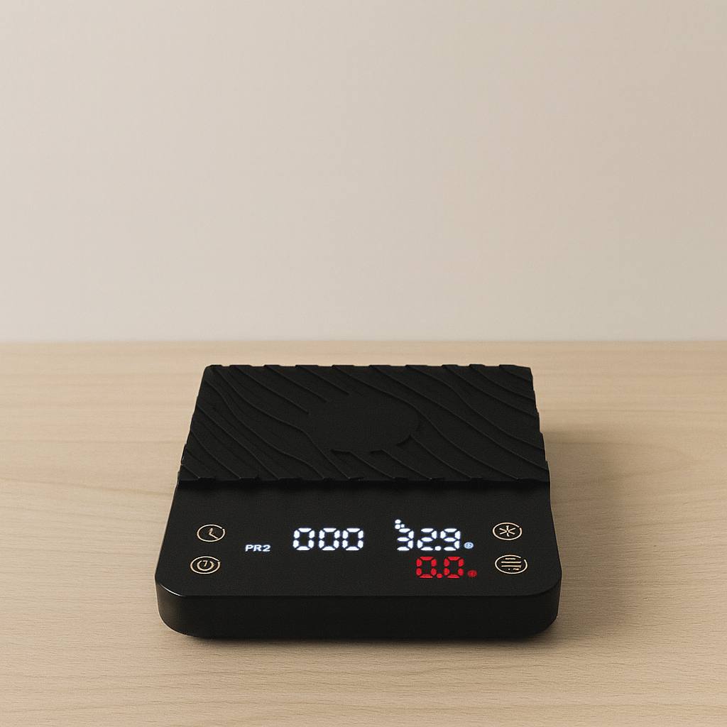 Digital Coffee Scale with Timer – Programmable Touch Controls_0