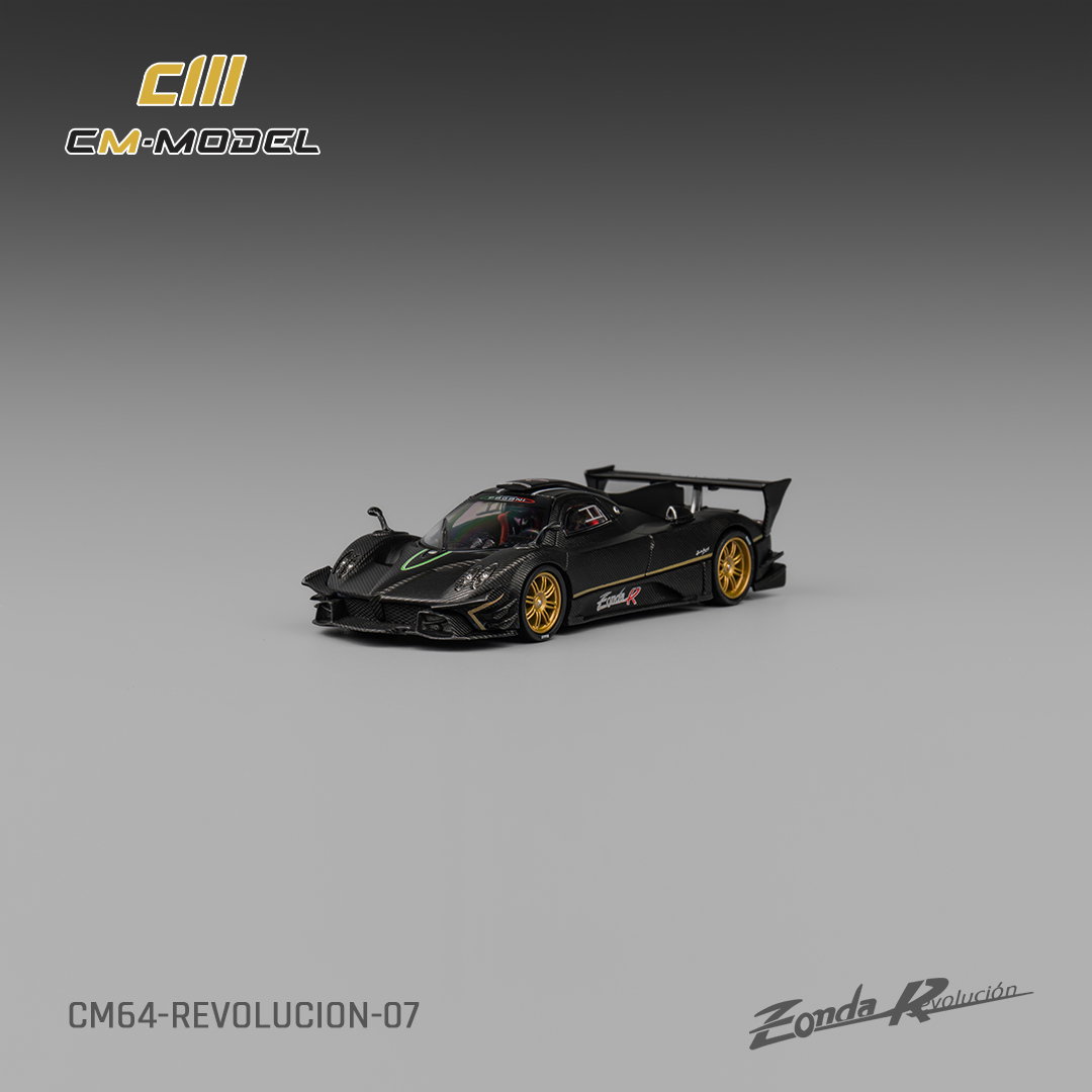 CM MODEL 1/64 PAGANI ZONDA REVOLUCION - DRYCARBON_3