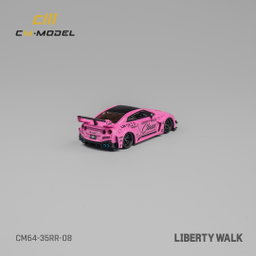 CM MODEL 1/64 NISSAN LBWK GT35RR - PINK