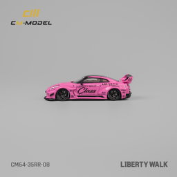 CM MODEL 1/64 NISSAN LBWK GT35RR - PINK