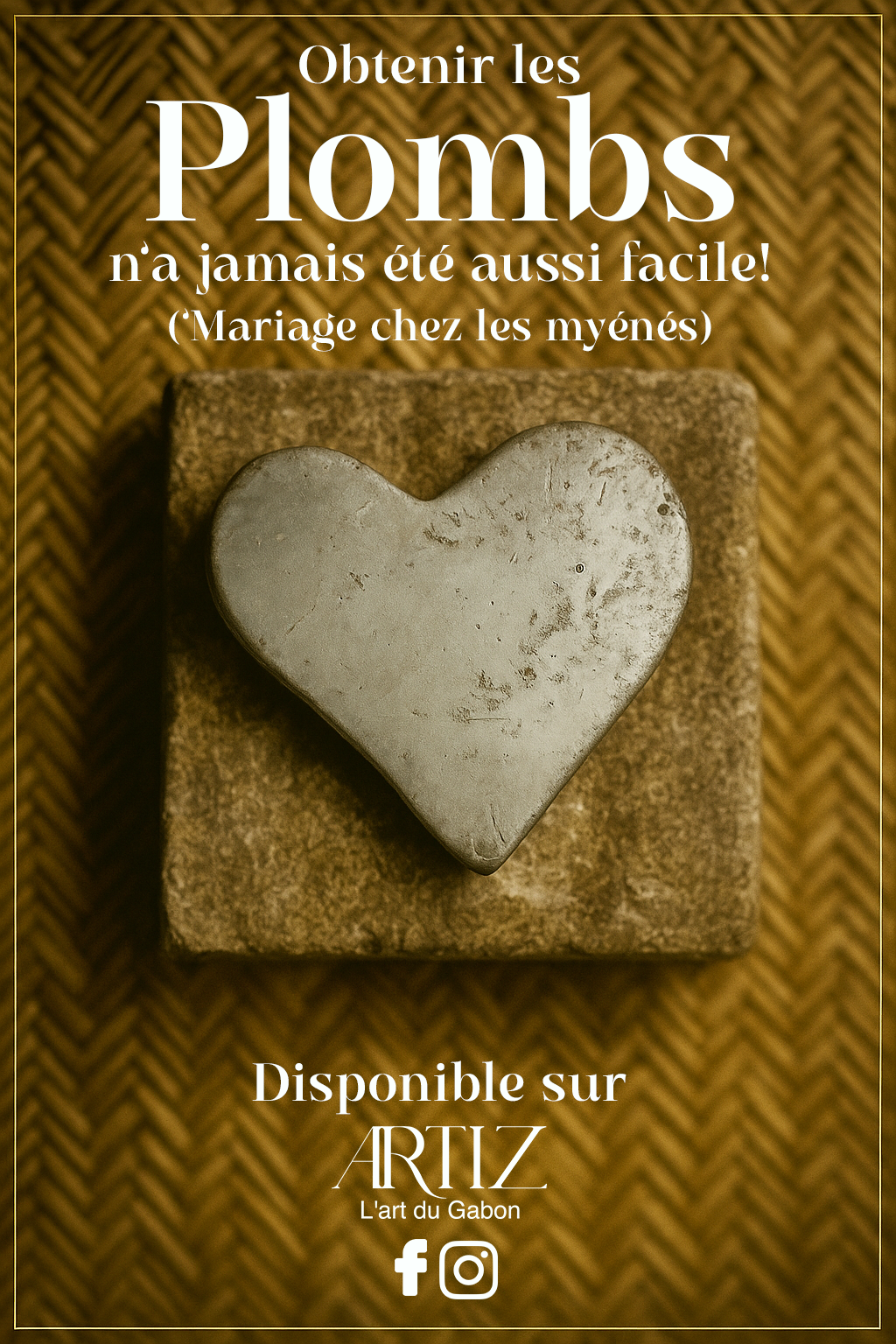❤️ Plomb en cœur du mariage coutumier Myéné_0