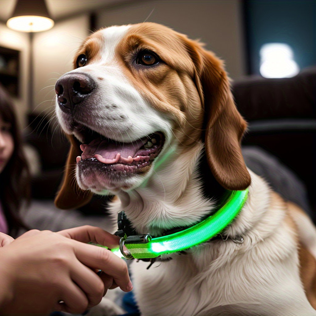 LED Glow-In-The-Dark Pet Collar, Battery Powered (Additional 25% off on every 2 units bought)_8