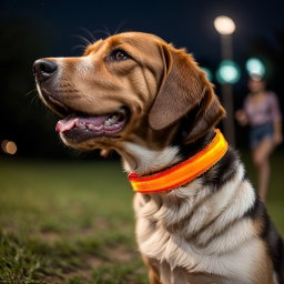 LED Glow-In-The-Dark Pet Collar, Battery Powered (Additional 25% off on every 2 units bought)