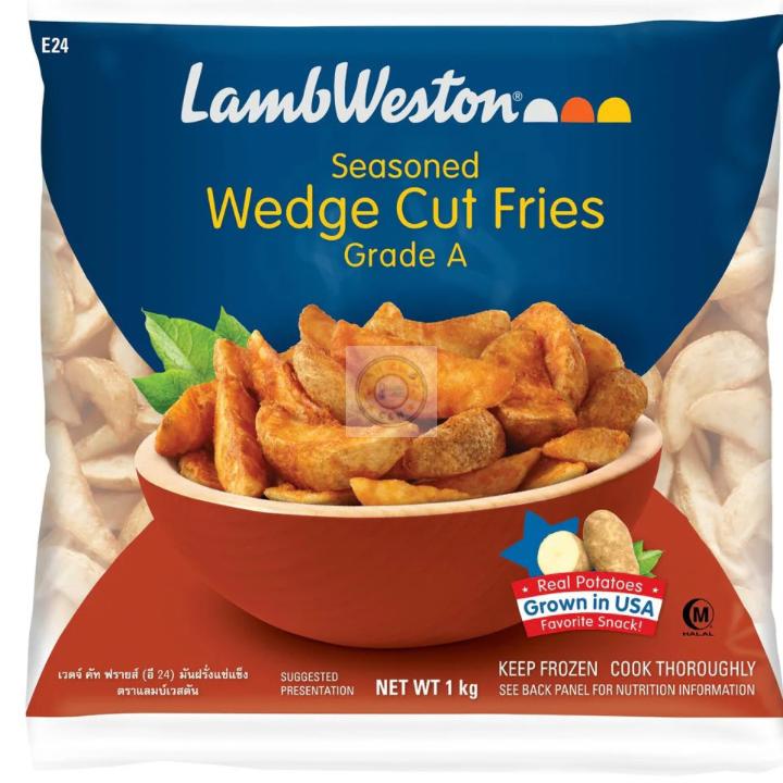 Seasoned Wedges (Halal)