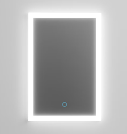 Espejo Resplandor con luz Led Touch 80x60cm