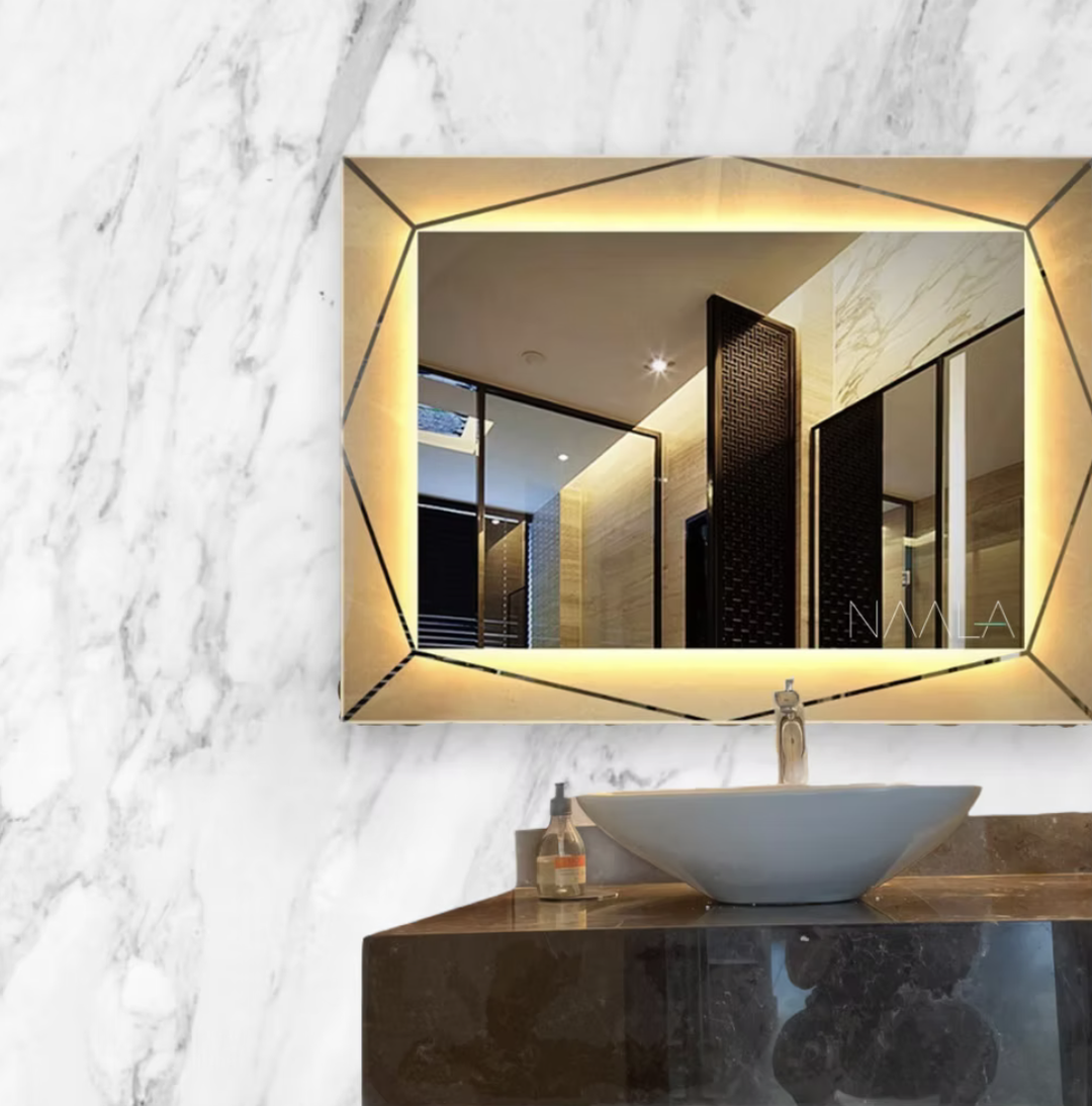 Espejo Diamante 80x60