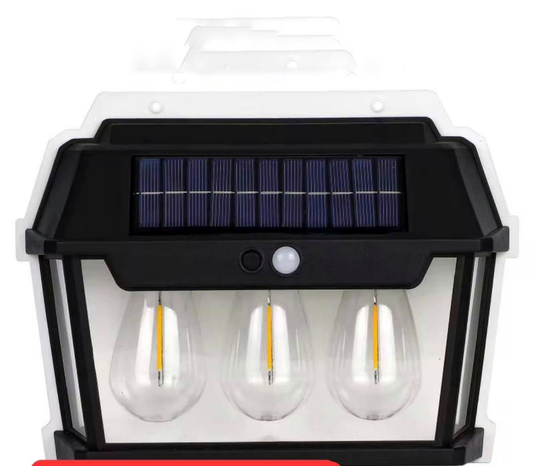 Lampe murale solaire triple ampoule Article_N°BCB_0079