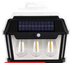 Lampe murale solaire triple ampoule Article_N°BCB_0079
