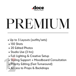 THE DOCE SHOOT EXPERIENCE